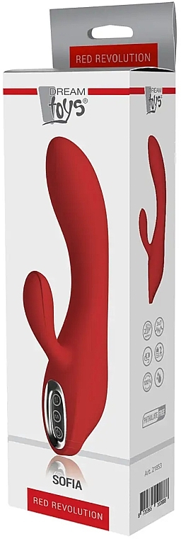 Wibrator podwójny, czerwony - Dream Toys Red Revolution Sofia  — Zdjęcie N3