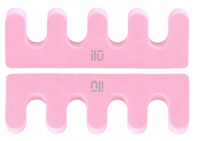 Separatory do pedicure, różowe - Ilu — Zdjęcie N1