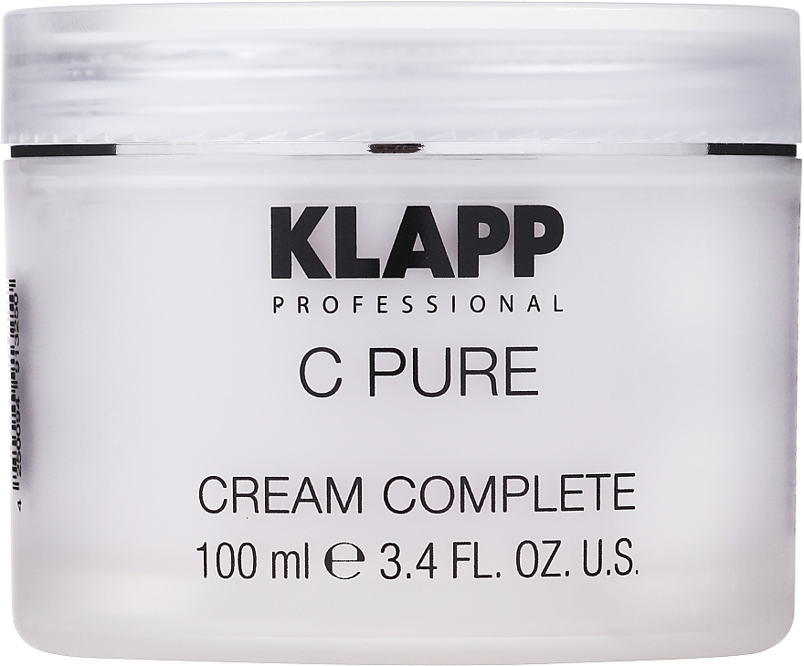 Skoncentrowany krem do intensywnej rewitalizacji skóry - Klapp C Pure Cream Complete — Zdjęcie N3