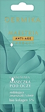 Kup Luksusowa maseczka pod oczy redukująca zmarszczki i cienie - Dermika Maestria Anti-age Therapy