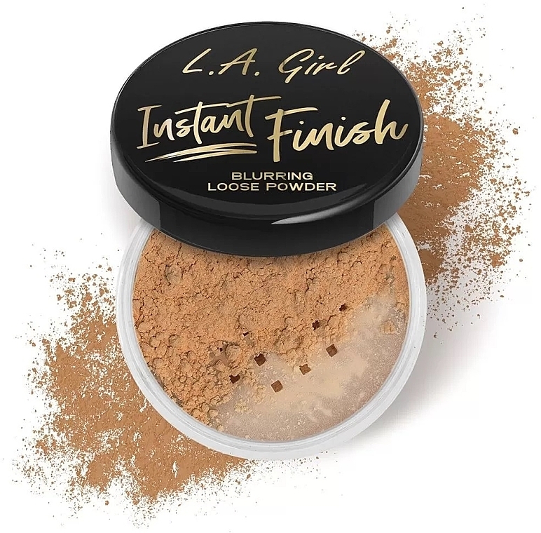 Sypki puder do twarzy - L.A. Girl Instant Finish Blurring Loose Powder — Zdjęcie N1