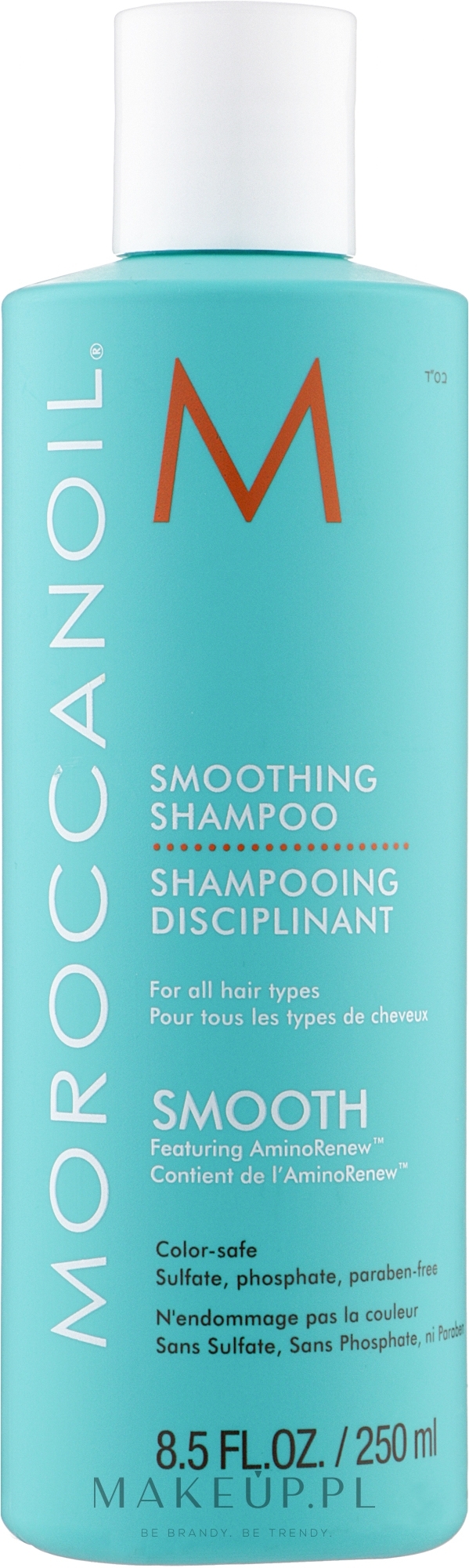 Kojący szampon wygładzający do włosów - Moroccanoil Smoothing Shampoo — Zdjęcie 250 ml