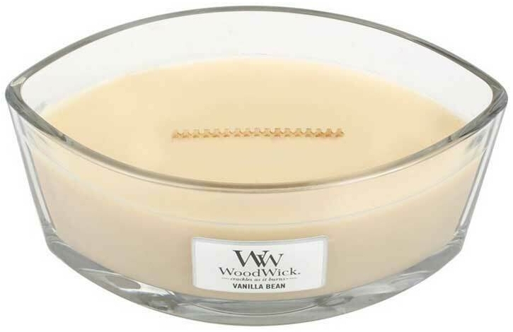 Świeca zapachowa w szkle - Woodwick Candle Ellipse Jar Vanilla Bean — Zdjęcie N1