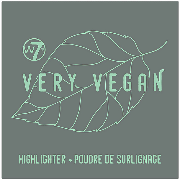 Rozświetlacz do twarzy - W7 Very Vegan Highlighter — Zdjęcie N3