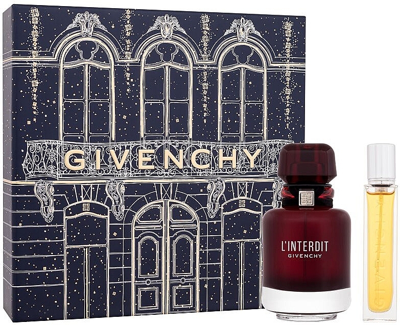 Givenchy L'Interdit Rouge - Zestaw (edp/50ml + edp/mini/12.5ml) — Zdjęcie N1