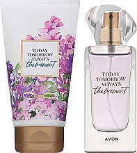 Avon Today Tomorrow Always The Moment - Zestaw (edp 50 ml + b/cr 150 ml) — Zdjęcie N2