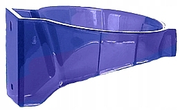 Plastikowy uchwyt na suszarkę do włosów, niebieski - Xhair — Zdjęcie N1