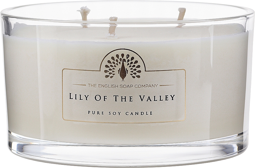 Świeca zapachowa Konwalia - The English Soap Company Lily Of The Valley Triple Wick Candle — Zdjęcie N1