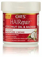 Kup Intensywnie nawilżający krem do włosów z olejkiem kokosowym i baobabem - ORS HAIRepair Coconut Oil & Baobab Intense Moisture Creme