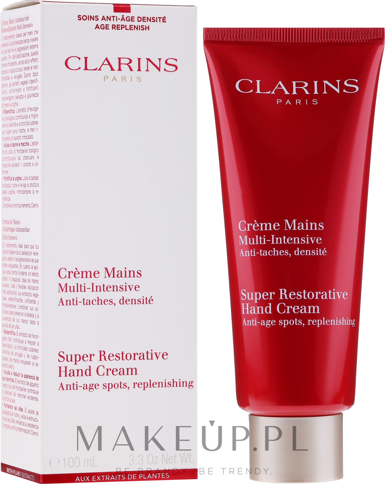 Regenerujący krem do rąk - Clarins Super Restorative Hand Cream — Zdjęcie 100 ml