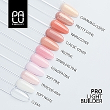 Żel do paznokci - Palu Pro Light Builder Gel Sparkling Pink — Zdjęcie N4