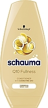 Kup Odżywka do włosów cienkich i osłabionych odbudowująca - Schwarzkopf Schauma Q10