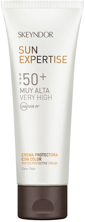 Tonizujący krem przeciwsłoneczny SPF 50 - Skeyndor Sun Expertise Tinted Protective Cream SPF50 — Zdjęcie N1