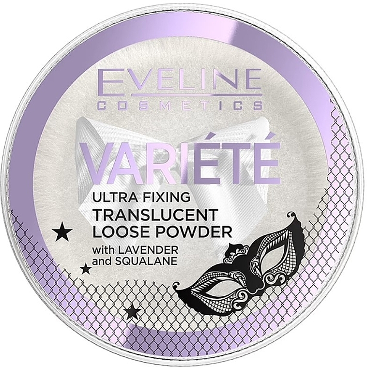 Puder do twarzy - Eveline Cosmetics Variete Ultra Fixing Transparent Loose Face Powder