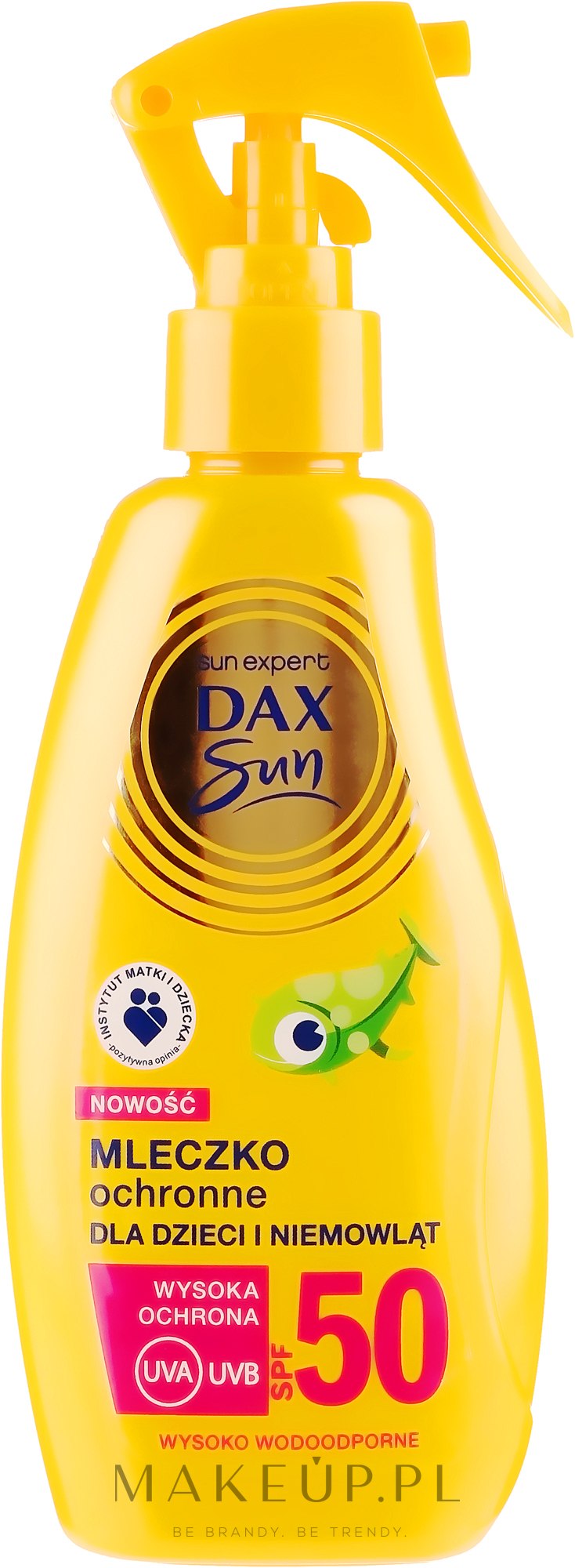 Ochronne mleczko dla dzieci i niemowląt SPF 50 - DAX Sun — Zdjęcie 200 ml