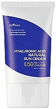 Krem do opalania - Isntree Hyaluronic Acid Natural Sun Cream SPF50 + PA ++++ — Zdjęcie N1