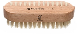 Szczoteczka do rąk i paznokci z naturalnym włosiem, średnia twardość - Hydrea London Hand + Nail Brush With Natural Bristle — Zdjęcie N2