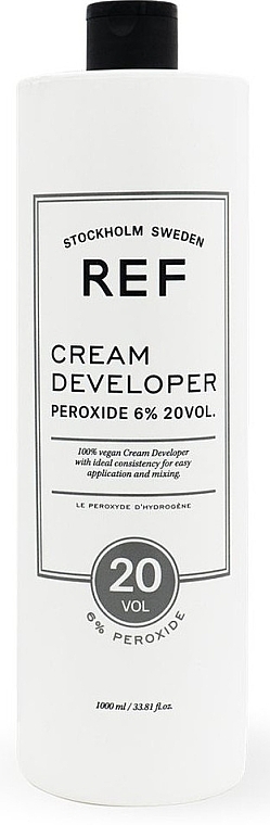 Krem utleniający - REF Cream Developer Peroxide 6% 20Vol  — Zdjęcie N1