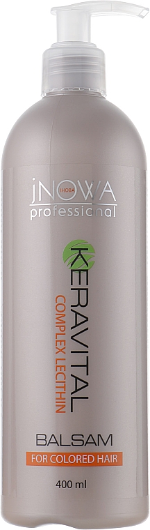Balsam chroniący kolor do włosów farbowanych - jNOWA Professional KeraVital Balsam