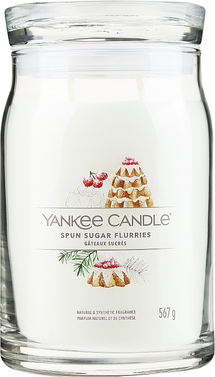 Świeca zapachowa - Yankee Candle Spun Sugar Flurries — Zdjęcie N1