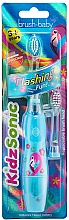Elektryczna szczoteczka do zębów Flashing Fun 3+, flaming - Brush-Baby KidzSonic Electric Toothbrush — Zdjęcie N2