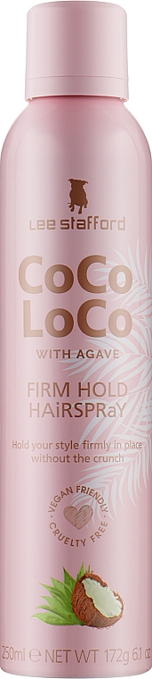 Spray utrwalający do włosów - Lee Stafford Coco Loco With Agave Coconut Hairspray — Zdjęcie N1