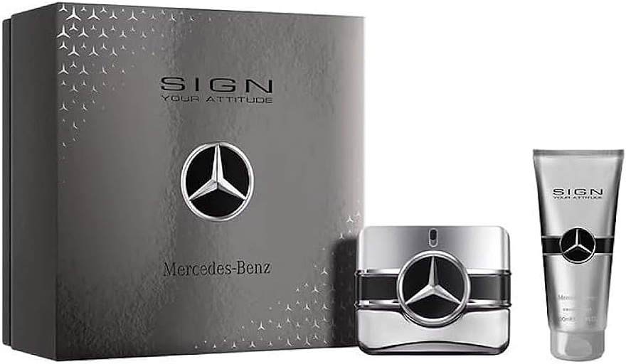 Mercedes-Benz Sign Your Attitude - Zestaw (edt/100ml+sh/gel/100ml) — Zdjęcie N1