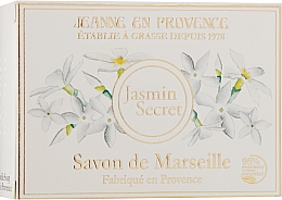 Perfumowane mydło w kostce - Jeanne en Provence Jasmin Secret Soap — Zdjęcie N2