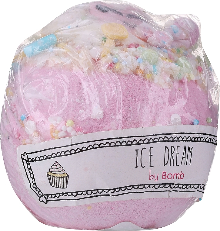 PRZECENA! Kula do kąpieli - Bomb Cosmetics Ice Dream Bath Blaster * — Zdjęcie N2