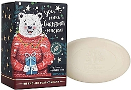 Mydło Niedźwiedź polarny - The English Soap Company Christmas Polar Bear Mini Soap — Zdjęcie N1
