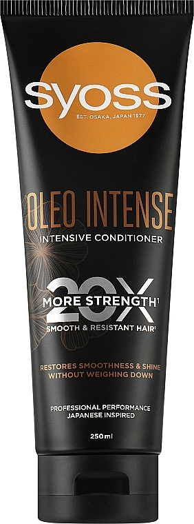 Intensywna odżywka do włosów suchych i matowych - Syoss Oleo Intense Deep Conditioner — Zdjęcie N1