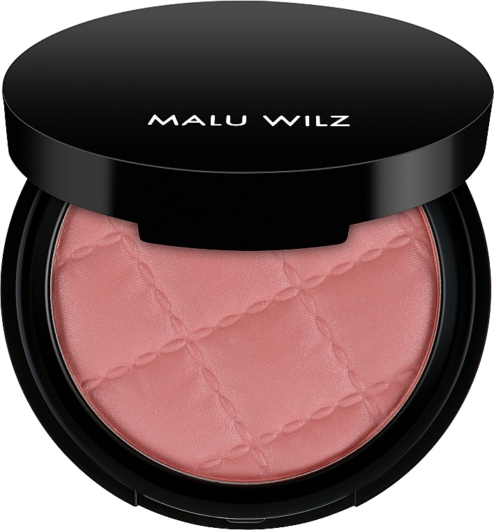 Kompaktowy róż do policzków - Malu Wilz Satin Glow Blusher — Zdjęcie N1