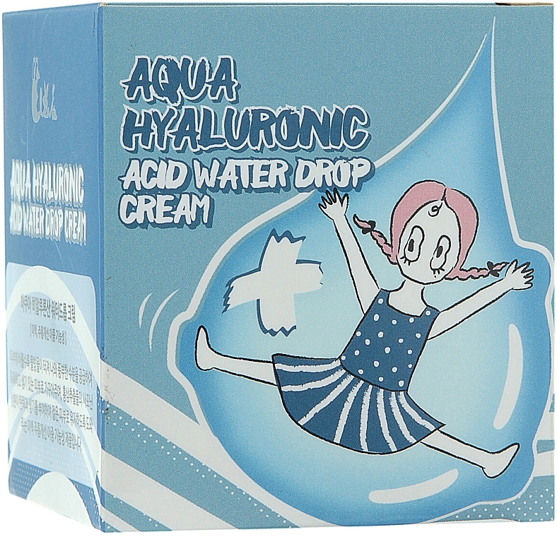 Hialuronowy krem ​​nawilżający do twarzy - Elizavecca Face Care Aqua Hyaluronic Acid Water Drop Cream — Zdjęcie N3