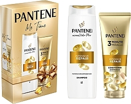 Zestaw - Pantene Intensive Repair Me Time Set (shm/400ml + cond/220ml) — Zdjęcie N1