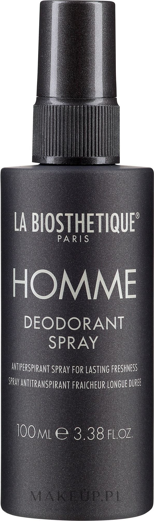 Odświeżający dezodorant w sprayu dla mężczyzn - La Biosthetique Homme Deodorant Spray — Zdjęcie 100 ml