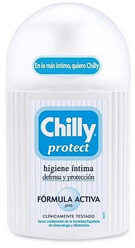 żel do higieny intymnej - Chilly Protect Active Formula Ph5 — Zdjęcie N1
