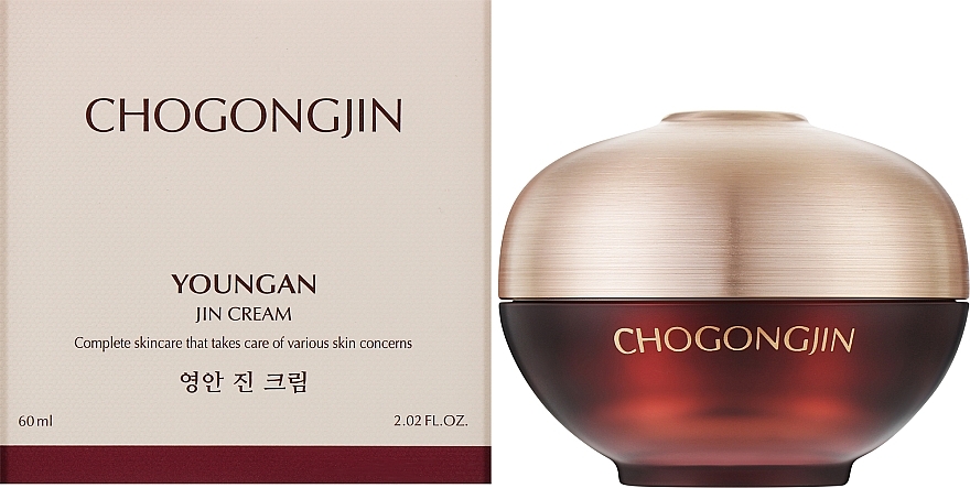 Odżywczy przeciwzmarszczkowy krem ​​liftingujący do twarzy - Missha Chogongjin Youngan Jin Cream — Zdjęcie N2