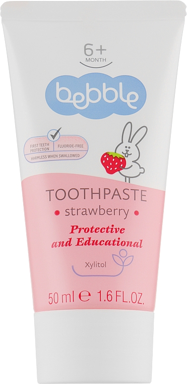 Pasta do zębów Truskawka - Bebble Toothpaste Strawberry — Zdjęcie N1
