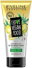 Odświeżający żel do mycia twarzy - Eveline Cosmetics I Love Vegan Food — Zdjęcie N1