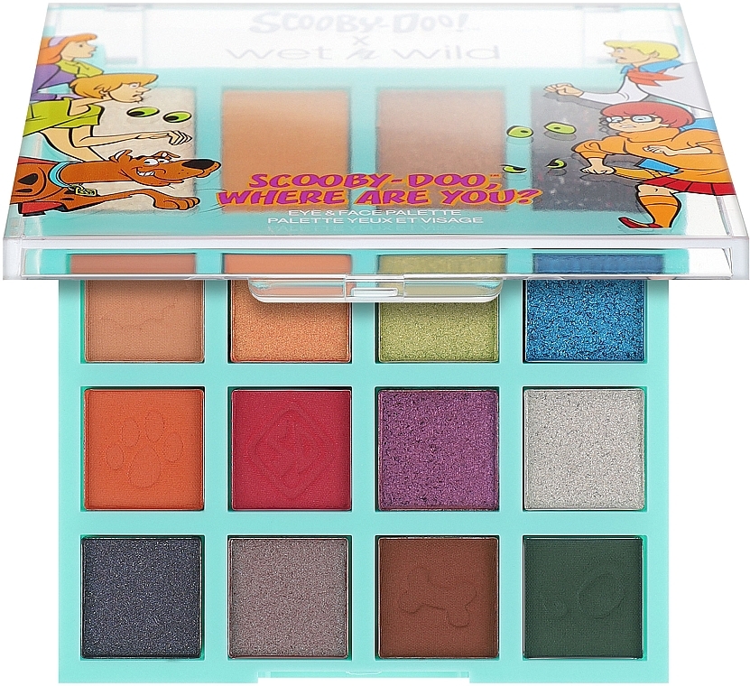 Paleta do makijażu oczu i twarzy - Wet N Wild x Scooby Doo Where are You? Eye & Face Palette — Zdjęcie N1