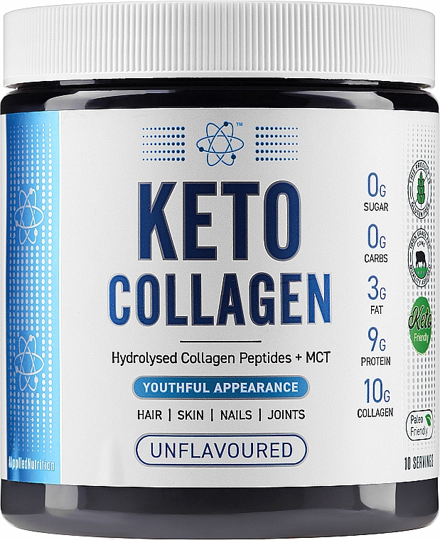 Suplement diety Peptydy kolagenowe - Applied Nutrition Keto Collagen Unflavoured — Zdjęcie N1