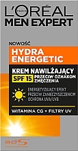 Nawilżający krem ​​do twarzy przeciw zmęczeniu - L'Oreal Paris Men Expert Hydra Energetic Anti-Fatigue SPF15 Moisturiser — Zdjęcie N5