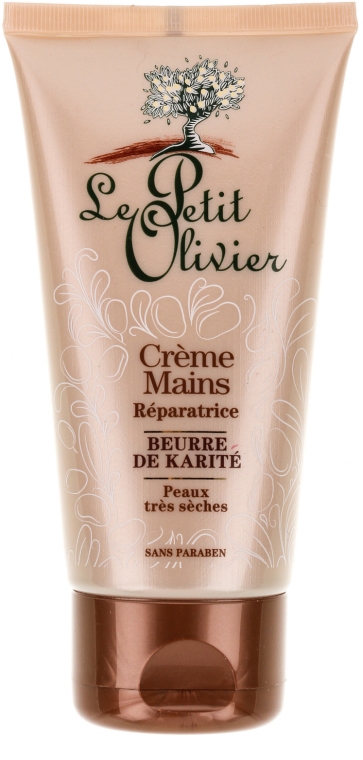 Regenerujący krem do rąk Masło shea - Le Petit Olivier Repairing Hand Cream With Shea Butter — Zdjęcie N1
