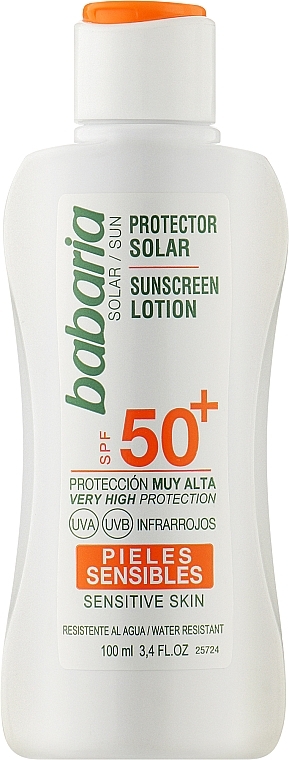 Balsam przeciwsłoneczny SPF 50 - Babaria Sunscreen Lotion Spf50 — Zdjęcie N1