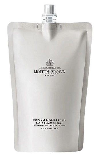 Molton Brown Delicious Rhubarb & Rose Bath & Shower Gel Refill - Żel pod prysznic i do kąpieli — Zdjęcie N1