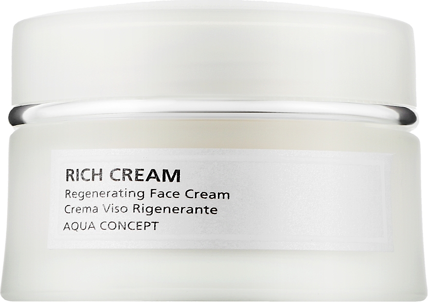 Bogaty krem do twarzy - Beauty Spa Aqua Concept Rich Cream Normalizing And Regenerating — Zdjęcie N1