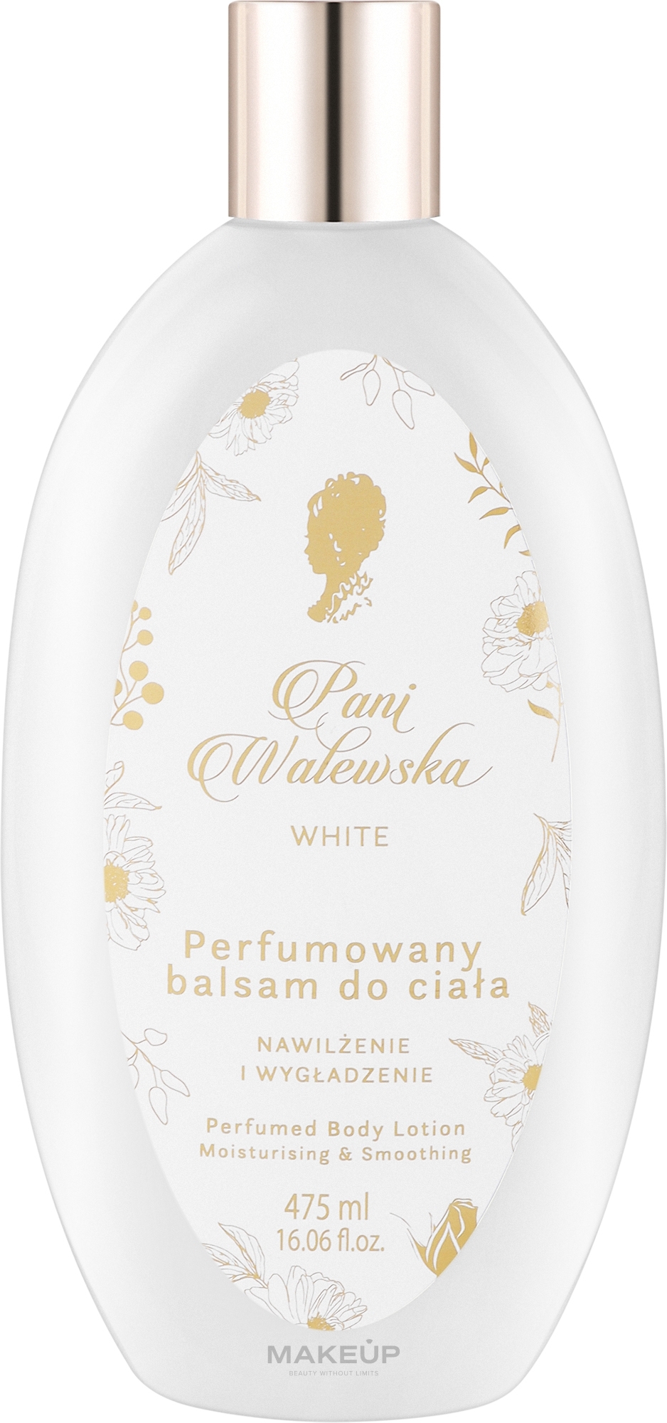 Pani Walewska White Perfumed Body Lotion - Perfumowany balsam do ciała — Zdjęcie 475 ml