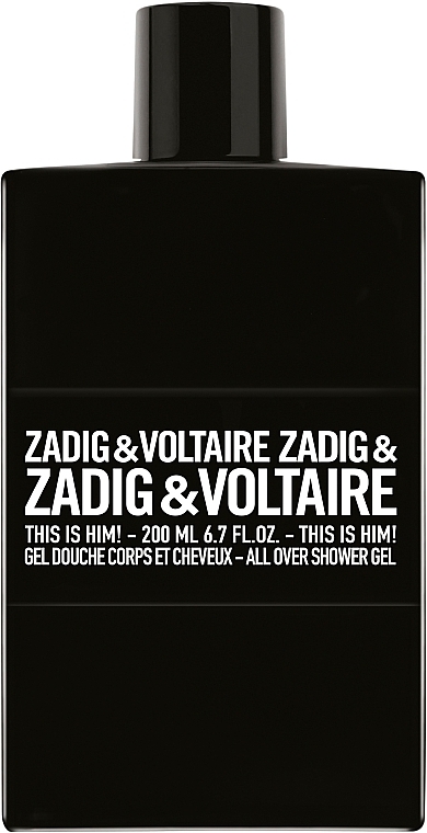 Zadig & Voltaire This Is Him - Perfumowany żel pod prysznic dla mężczyzn — Zdjęcie N1