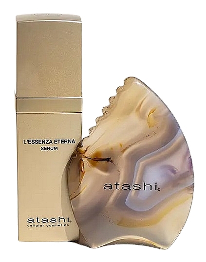 Zestaw - Atashi L'essenza Eterna Serum Anti-Aging Set ( f/ser/30ml + massager)  — Zdjęcie N2