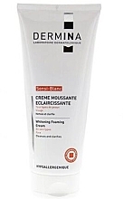 Kup Rozświetlający krem w piance do twarzy - Dermina Sensi-Blanc Whitening Foaming Cream